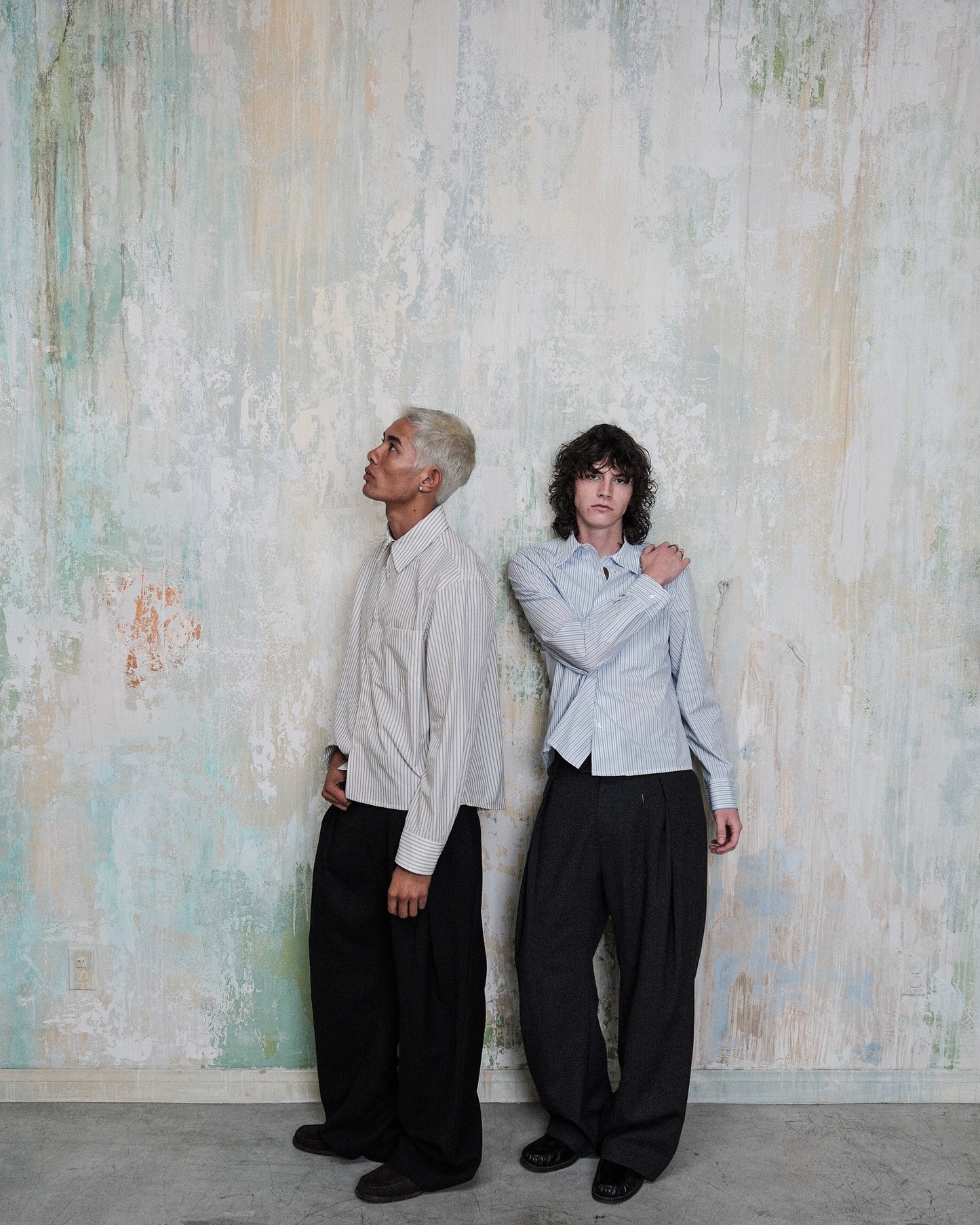 The Patrick Shirt Cream/Taupe