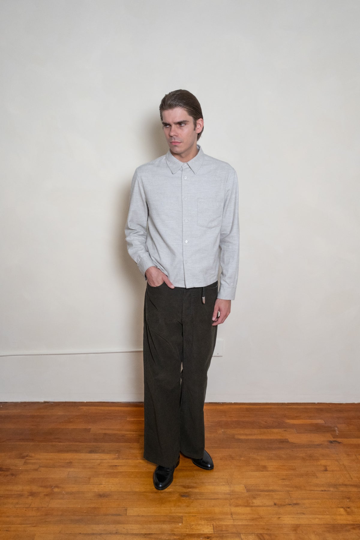 The Khumbu Yak Wool Flannel Greige