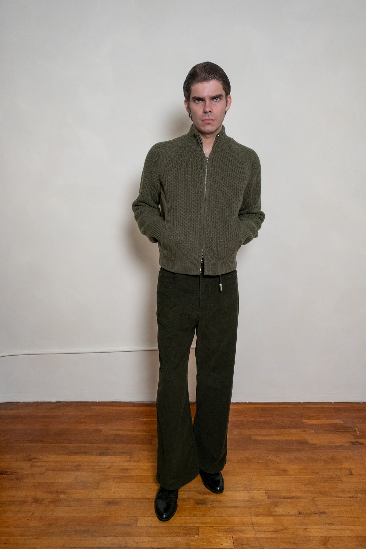 The Deckard Corduroy Pant Olive Green
