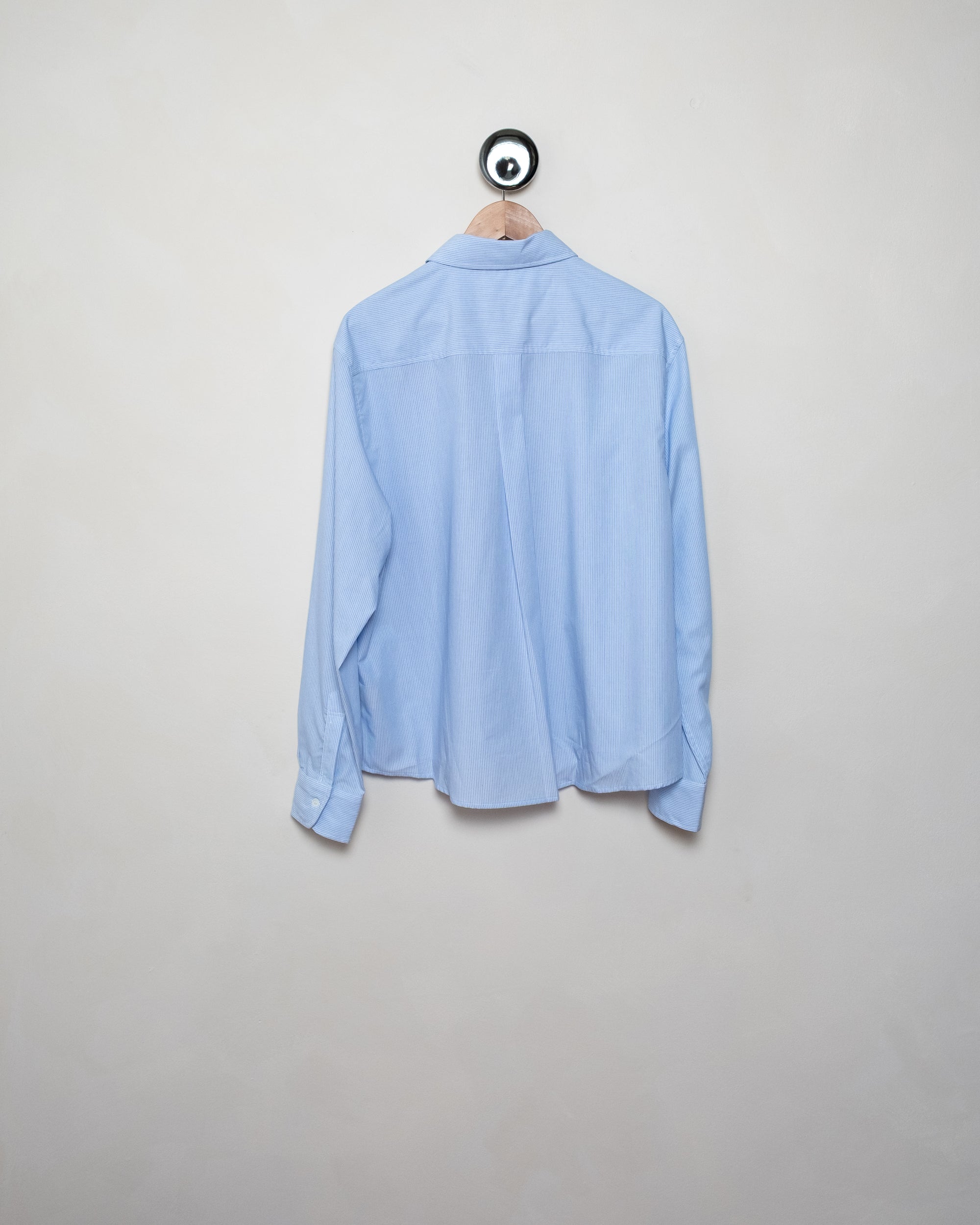 The Patrick Shirt Blue and White Stripe