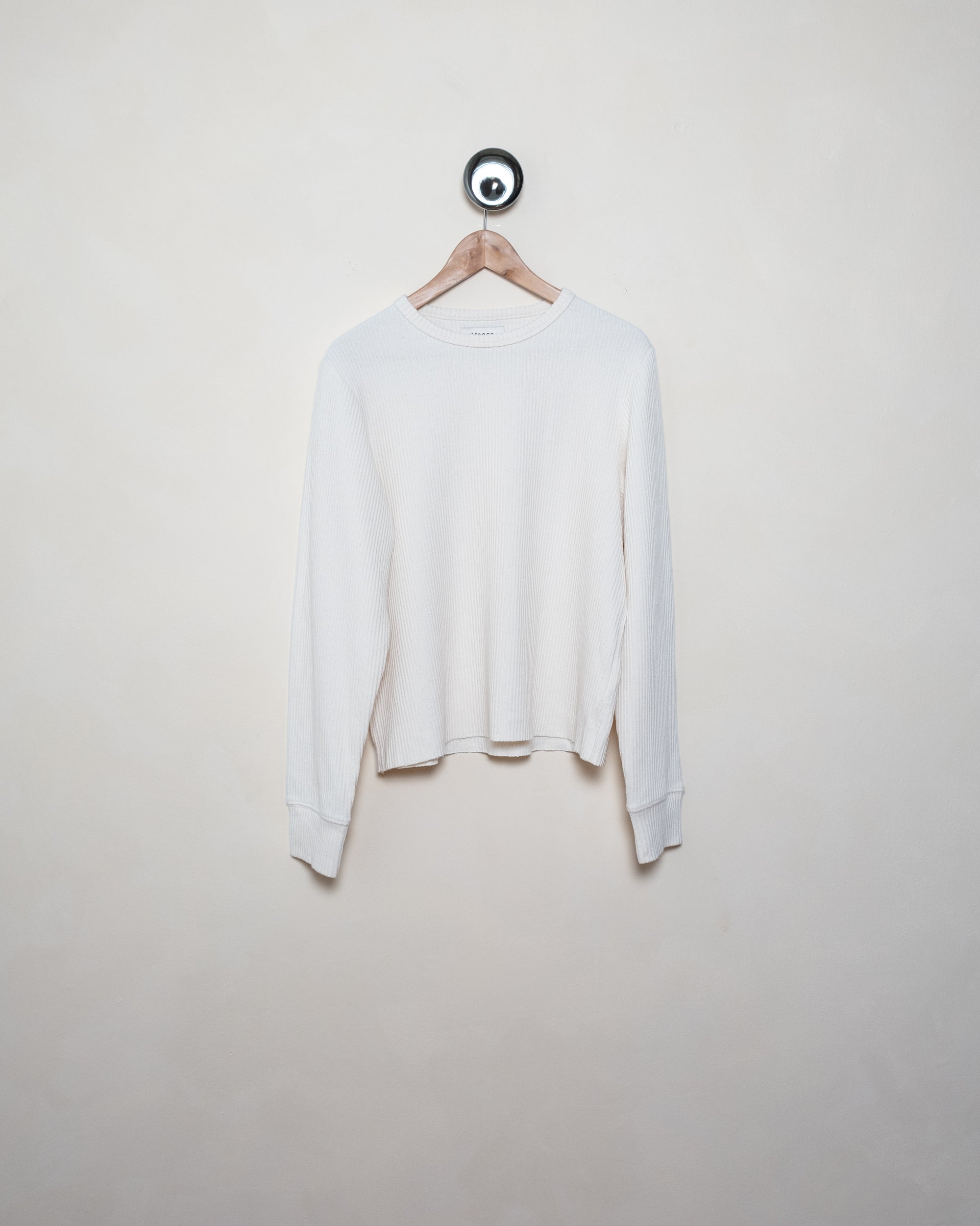 The Tom Rib Knit Thermal Ivory