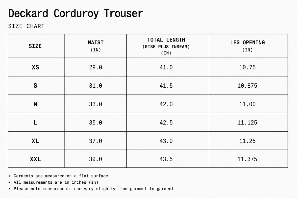The Deckard Corduroy Pant Olive Green